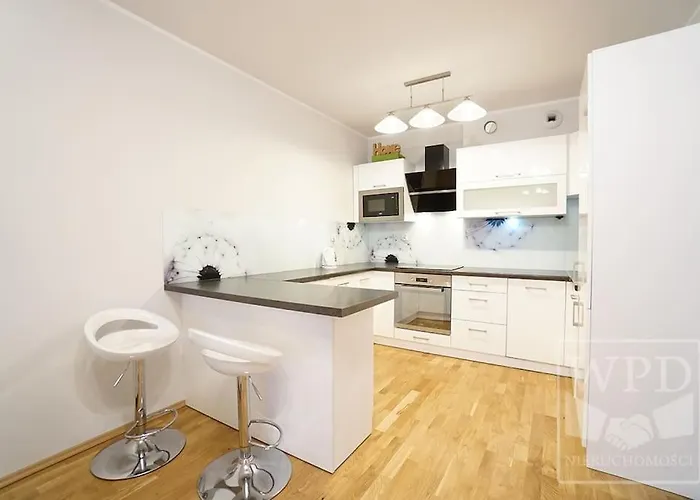 Modern Apartment-city Center-new Building-garage Wrocław